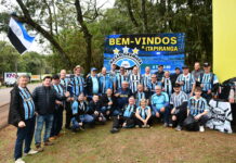 Nação Gremista de Itapiranga inaugura nova placa 7 Foto oficial